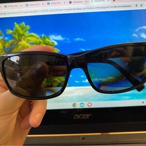 Black Fossil Sunglasses -pre owned